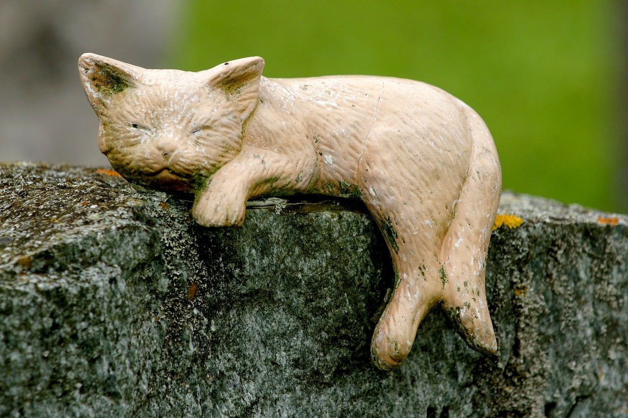 Statue de chat